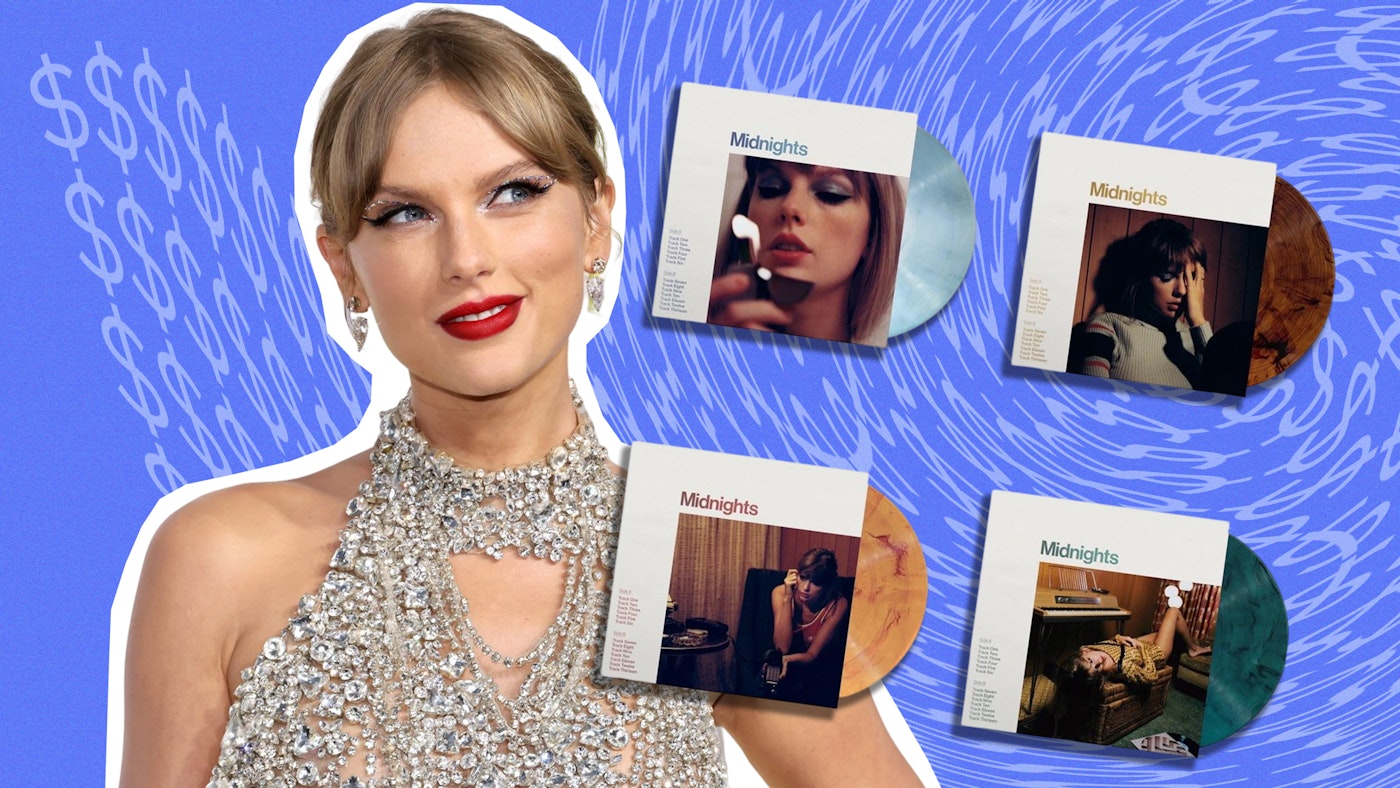 Un vinyle sur quinze vendu aux Etats-Unis en 2023 était de Taylor Swift -  Challenges